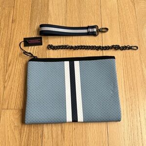 Haute Shore Neoprene Zip Pouch Wristlet NWT